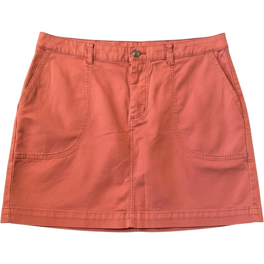 Patagonia Stand Up Skirt 18 Coral Pink Canvas Utility Gorpcore